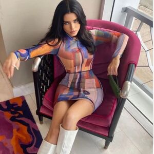 Fashion Nova LILIAN Mesh Dress